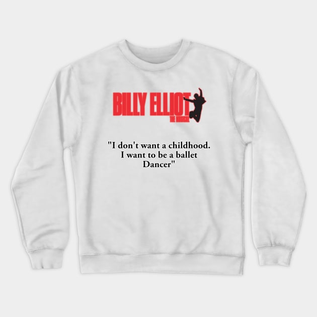 Billy Musical Crewneck Sweatshirt by Specialstace83